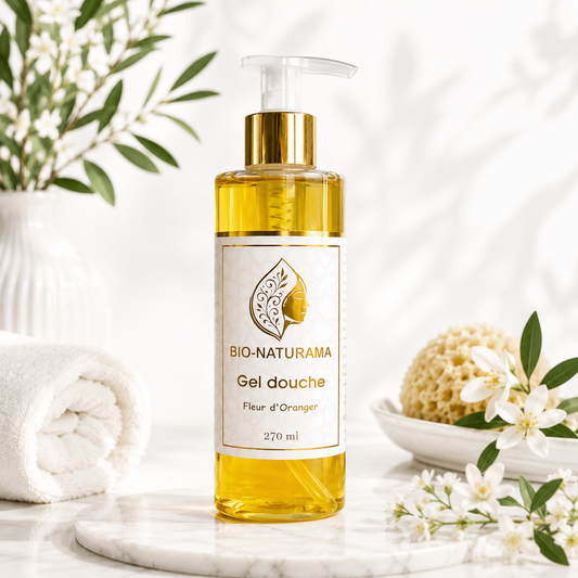 BIO-NATURAMA Gel Douche Fleur d’Oranger – 270 ml