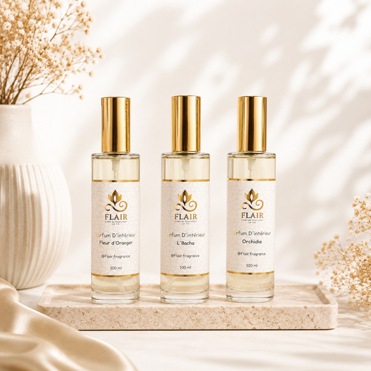 Pack Sensoriel – 3 Parfums d’Intérieur Premium 100ml